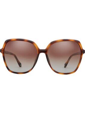 Women's Polarized Oversized Square Sun Glasses Shades UV400 Protection Tortoise